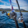 6 PCS 7ft Braided Mesh Fishing Rod Sleeve Protector |