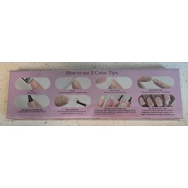 UNA GELLA French Tip Press On Nails 150 pcs 15 sizes NIB