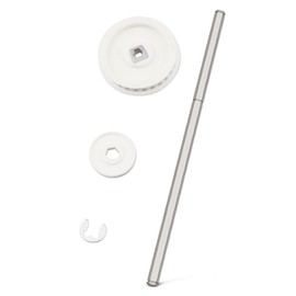 Quwfesudy 9-100-1007 Transfer Pulley and Drive Shaft Assembly Fit for Polaris Pool Cleaner Models Vac-Sweep 380 Vac-Sweep 360