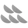 5Pcs Replacement Mop Pads Microfiber Mopping Cloth for Roborock S8