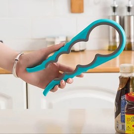 1pc Multifunctional 4-in-1 Jar Opener, Jar Gripper,Lid Opener, Can Opener,Bottle OpenerFor Arthritic Hands And Weak Hand,Jar OpenerFor Seniors With Arthritis, 9.06 * 3.74in/23 * 9.5cm