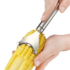iziusy Corn Peeler Stainless Stee Corn Cob Stripper Tool Corn Thresher from the Cob, Removes Corn Kernels From Corn Cobs In Seconds, Kitchen Gadget