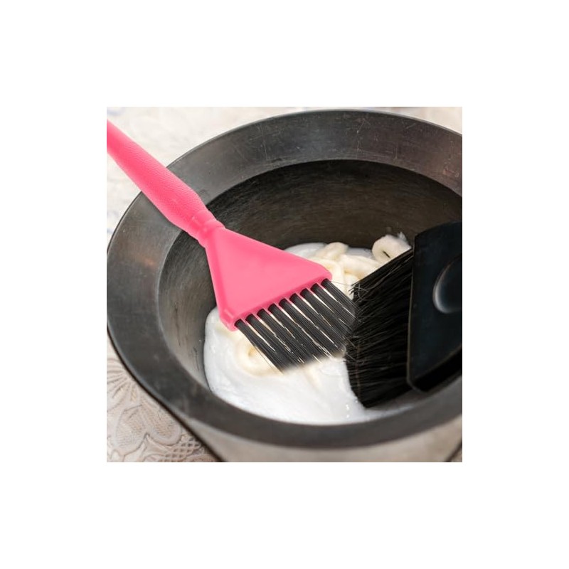 PartyKindom Hair Coloring Dye Brush Set 3pcs Hair Dye Tools