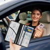 Tudguiloae Car Registration and Insurance Card Holder, Trunk Document Holder