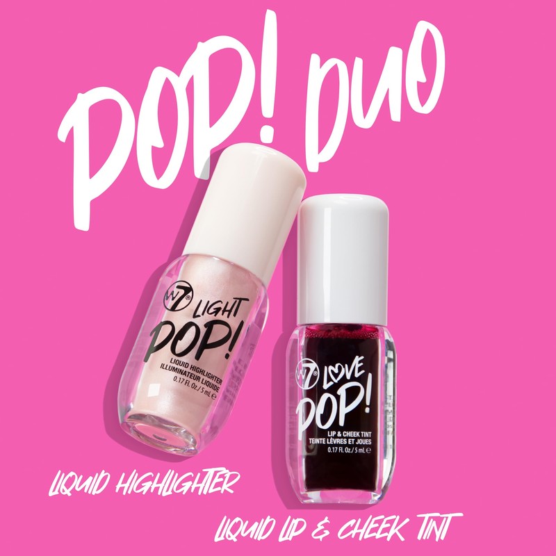 W7 Pop Duo Makeup Gift Set - Love Pop Lip