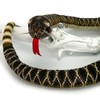 Kuscheltiere.biz Rattlesnake 100 cm Snake with Rattle Plush Snake Plush