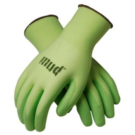 Mud Glove The Simply, Kiwi - Nitrile Coated Garden Gloves - Extra Large
