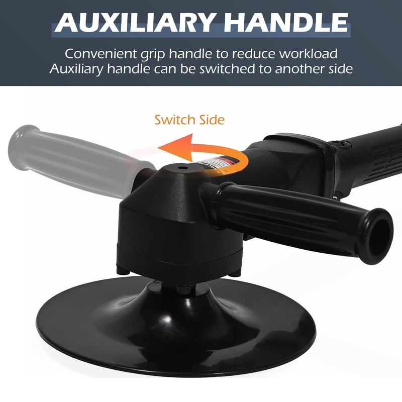 7 inch Air Sander, Heavy Duty Wet Sander, WQV Pneumatic