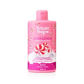 Tulipan Black Strawberry Body Lotion and Cream Maximum Moisture 400 ml