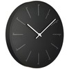 Lemnos Wall Clock Divide Analog Black divide NL17-01 BK Lemnos