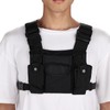 Radio Chest Harness Front Pack, Hiphop Bag Vest Rig Pouch