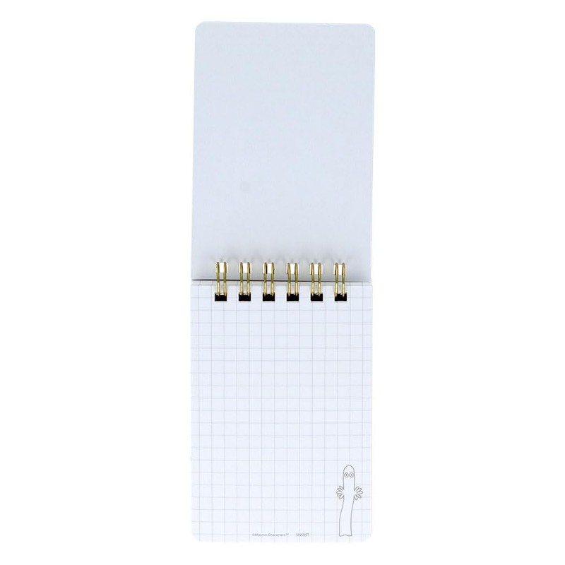 Sunstar Stationery Moomin Ring Memo, A7, 2025 Summer, Nordic Scene