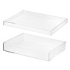 PATIKIL Acrylic Box with Lid 7.87" x 5.91" x 1.97",