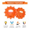 Markstor Led Road Flares 6 Pack LED Flares Emergency Kit,