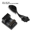 ATX 16Pin Male to 16pin Female 180 Degree Angled Adapter