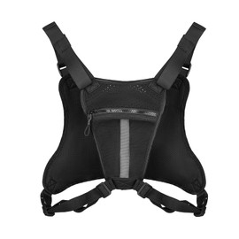 Aomiun Chest Pocket, Running Vest, Sports Chest Bag, Running Vest, Sports Bag for Men, Running Backpack, Lightweight and Waterproof, for Cycling, Jogging, Workout, Running