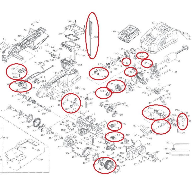 GeRRiT 1821.048.027 Signode Tooth Plate for Bxt3-13 or Bxt3-16 Battery