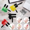 5 Pcs Trigger Finger Splint, Soft Fabric Thumb Splint Finger