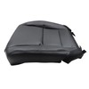 Priprilod Black Leather Front Driver Side Bottom Replacement Seat Cover