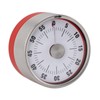 Mechanical Countdown Timer 60 Minute Magnetic Stainless Steel Visual Kitchen
