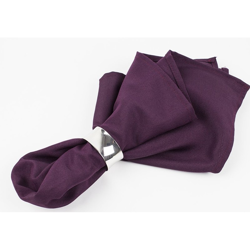 Fennco Styles Classic Design Metal Napkin Ring - Set of