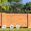 296ft Razor Wire 6 Coils Per Roll, Razor Ribbon Barbed