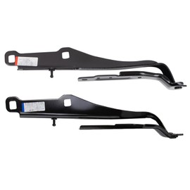 TRQ Hood Hinge Driver & Passenger Side CH1236117 CH1236118 Compatible with 2011-2023 Chrysler 300 2011-2014 Dodge Charger