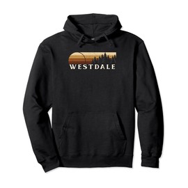 Westdale, TX Vintage Evergreen Sunset Eighties Retro Pullover Hoodie