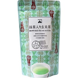 Brown Rice Tea Bag with Matcha 0.07 oz (2 g) x 25 Packets