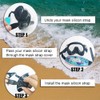 Scuba Mask Strap Cover Neoprene Diving Mask Strap Wrapper for