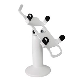 Discount - Soporte de terminal para tarjetas de crédito, soporte giratorio e inclinable, Pax A920 / A920 Pro, atornillado y calcomanía (blanco)