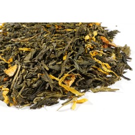 Beantown Tea & Spices - Citrus Green Tea. Gourmet Loose Leaf Green Tea. All Natural. (1 lb.)