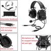 HEARFALCOM Dual Communication COMTA III Tactical Headset with PTT Adapters