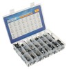 BOJACK 24Value 630pcs Aluminum Electrolytic Capacitor Assortment Box Kit Range