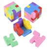 Puzzle Cube Eraser, Package of 12