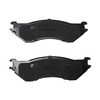 iiLentes Front and Rear Ceramic Brake Pads for 2003-2008 Dodge