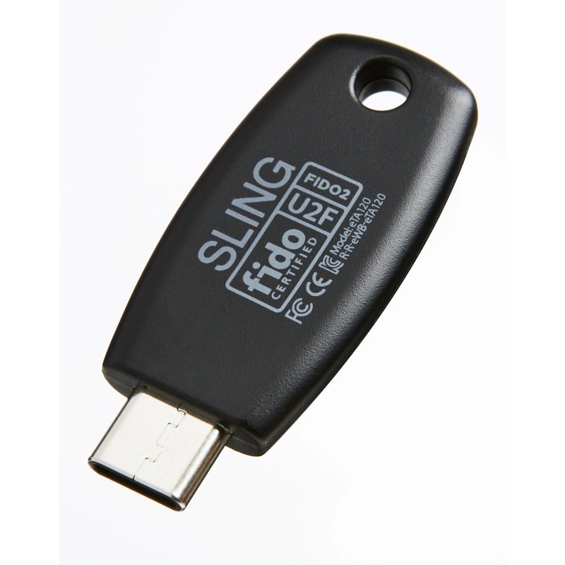 SLING T120 FIDO2 u2f SECURITY KEY USB type C