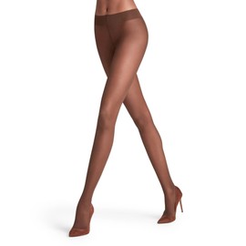 FALKE Women's Matt Deluxe 20 DEN W Ti Sheer Plain 1 Pair Tights, Brown Brenda 5179, S-M