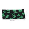 Healvian Knotted Headband for Women and Girls Stretchy Shamrock Hair