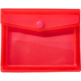 King Jim CH5356T Red Cheers Card Size Bag In Bag