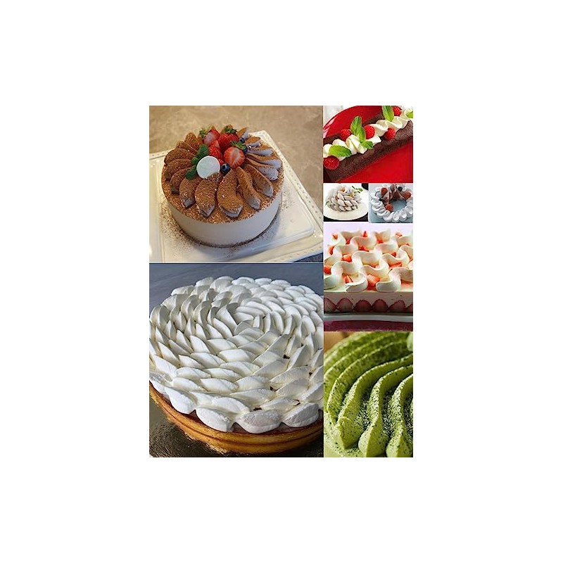 Saint Honore Piping Tips,Enhance Your Pastry Creations with V Wave
