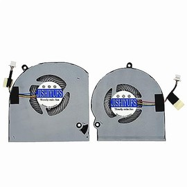 JISHIYUFS Replacement New CPU+GPU Cooling Fan for Dell Alienware 15 R3 R4 P69F Series EG75070S1-C270-S9A EG75070S1-C260-S9A DC5V 0.40A