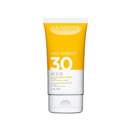 Clarins 57937 Solucion Cuerpo Gel Aceite Solar Invisible Alta Protecion Uvb 150
