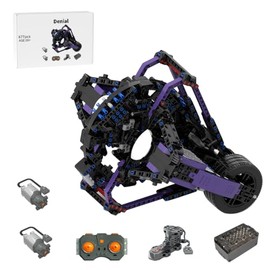 Juego de bloques de construcción de robot de combate de negación MOC, kits de construcción de robot de batalla, perfecto para adornos de computadora  