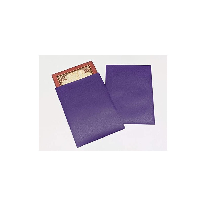 Acras Trading Card Sleeves 370862 Rugged Mat Color Purple