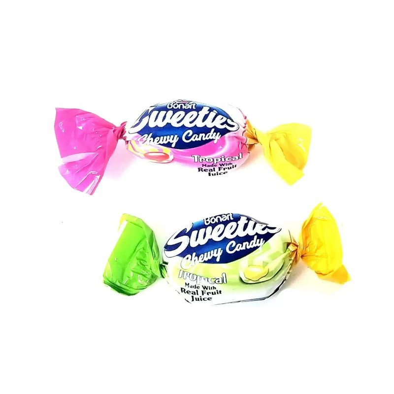 Bonart Sweeties Tropical Fruit Chewy Candy Made With Real Fruit