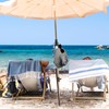 Xxerciz Beach Umbrella Hanging Hook, Backyard Umbrella Pole Hanging Holder