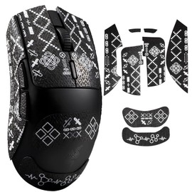 IMMOENUC Mouse Grip Tape, Suitable for Viper V3 HyperSpeed Mouse, Anti-Slip Tape, PVC Material, Color Seal, Sweat Absorption and Anti-Slip Skin