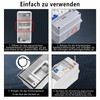 Fuse Box 2-Way Small Distributor: IP65 Waterproof Fuse Box Surface-Mounted