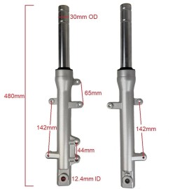 RedCAp Front Left & Right Fork Shock GY6 50cc 150cc TaoTao Roketa Sunl Jonway Scooters